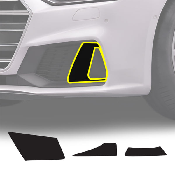 Audi A7 & S7 Sportback 2019-2026 Blackout Chrome Delete Kit - Precut Gloss Black Vinyl Overlays