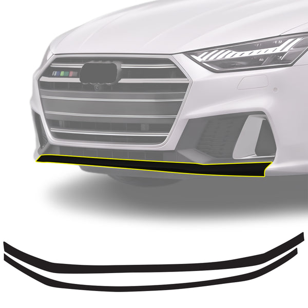 Audi A7 & S7 Sportback 2019-2026 Blackout Chrome Delete Kit - Precut Gloss Black Vinyl Overlays