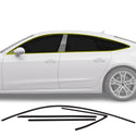 Audi A7 & S7 Sportback 2019-2026 Blackout Chrome Delete Kit - Precut Gloss Black Vinyl Overlays
