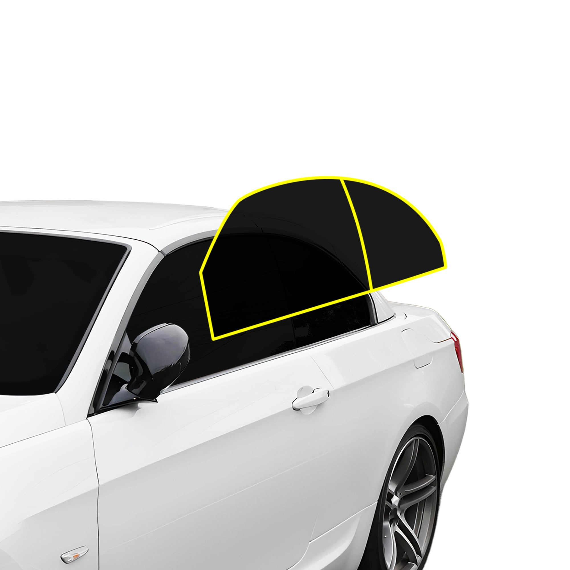 BMW 4 Series Convertible 2014–2020 Full Windows + Windshield Ceramic W ...