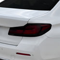 BMW 5 Series 2021–2023 Dark Smoke Headlight & Taillight Tint Kit – Precut Vinyl Lens Overlays