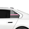 Fits BMW 7 Series 2023+ Quarter Window American Flag Vinyl Decal Stickers