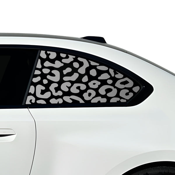 Fits BMW M2 2023+ Animal Leopard Cheetah Cow Window Vinyl Decal Stickers