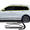 BMW X7 2019-2026 Blackout Chrome Delete Kit – Precut Gloss Black Vinyl Overlays