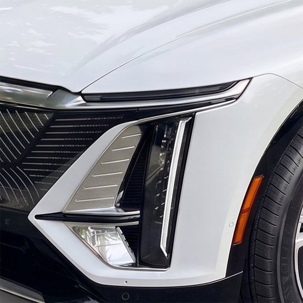 Cadillac Lyriq 2023–2026 Dark Smoke Headlight & Taillight Tint Kit – Precut Vinyl Lens Overlays