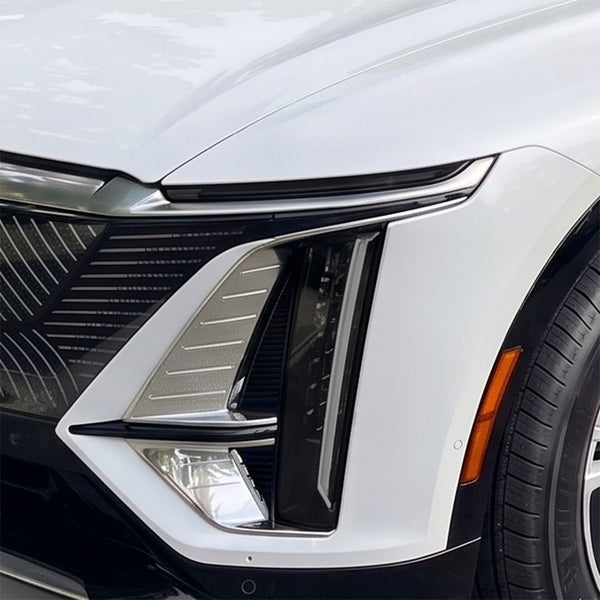 Cadillac Lyriq 2023–2026 Dark Smoke Headlight & Taillight Tint Kit – Precut Vinyl Lens Overlays
