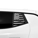 Fits Chevrolet Equinox EV 2024+ Quarter Window American Flag Vinyl Decal Stickers