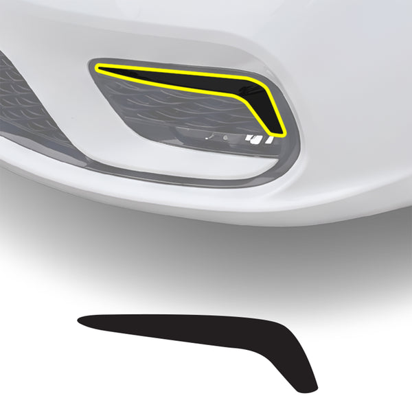 Chrysler Pacifica 2017-2026 Blackout Chrome Delete Kit – Precut Gloss Black Vinyl Overlays