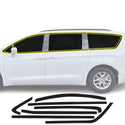 Chrysler Pacifica 2017-2026 Blackout Chrome Delete Kit – Precut Gloss Black Vinyl Overlays