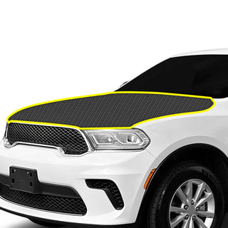 Fits Dodge Durango 2018+ Precut Premium Gloss Black Carbon Fiber Hood Paint Protection Film PPF Decal Film Kit