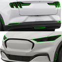 Ford Mustang Mach-E 2021–2026 Dark Smoke Headlight & Taillight Tint Kit – Precut Vinyl Lens Overlays