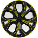 Ford Mustang Mach-E 2021-2026 Wheels Blackout Chrome Delete Kit – Precut Gloss Black Vinyl Overlays