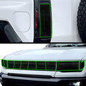 Fits Hummer EV 2023+ Full Headlight Taillight Precut Smoked PPF Tint Kit Film Overlay