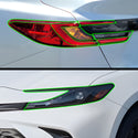 Fits Toyota Camry 2025+ Full Headlight Taillight Precut Smoked PPF Tint Kit Film Overlay