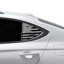 Fits Genesis G70 2019+ Quarter Window American Flag Vinyl Decal Stickers