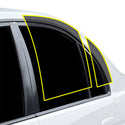 Honda Civic Sedan 2001-2005 Ceramic Window Tint Kit - Precut (Heat Rejection)