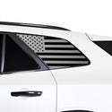 Fits Honda Prologue 2024+ Quarter Window American Flag Vinyl Decal Stickers