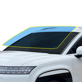 Hyundai Ioniq 9 2026+ Windshield Protection Film Kit – Precut Clear PPF (Rock Chip Protection)