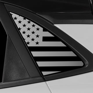 Quarter Window American Flag Vinyl Decal Stickers Fits Hyundai Kona 2018-2023