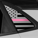 Quarter Window American Flag Vinyl Decal Stickers Fits Hyundai Kona 2018-2023