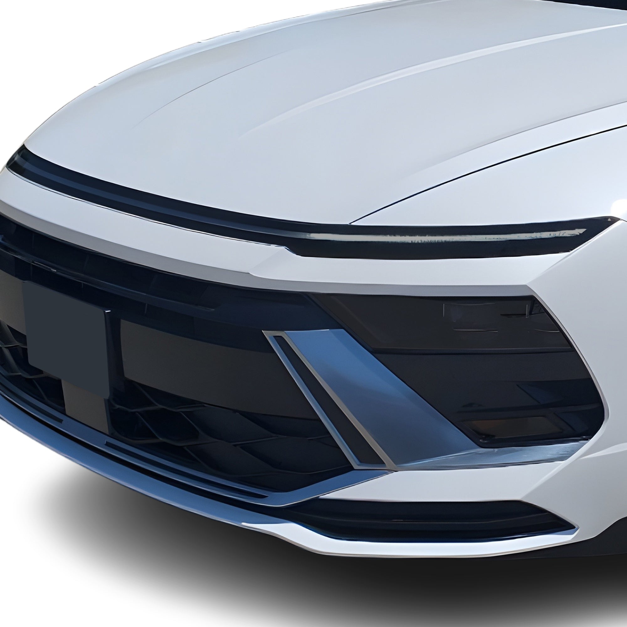 Fits Hyundai Sonata 2024 - 2025 Full Headlight Taillight Precut Smoked PPF Tint Kit Film Overlay - Bogar Tech Designs
