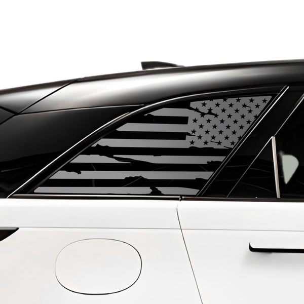 Quarter Window American Flag Vinyl Decal Stickers Fits Range Rover Velar 2018+