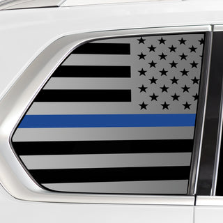 Buy thin-blue-line Quarter Window American Flag Vinyl Decal Stickers Fits BMW X7 2019-2022