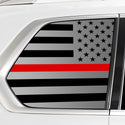 Quarter Window American Flag Vinyl Decal Stickers Fits BMW X7 2019-2022