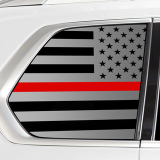 Buy thin-red-line Quarter Window American Flag Vinyl Decal Stickers Fits BMW X7 2019-2022