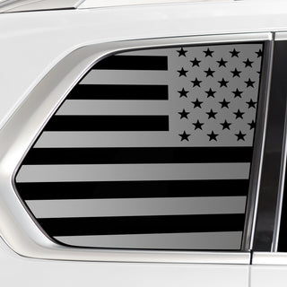 Quarter Window American Flag Vinyl Decal Stickers Fits BMW X7 2019-2022