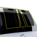 Mercedes-Benz GLK 2013-2015 Full Windows + Windshield Ceramic Window Tint Kit - Precut (Heat Rejection)