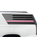 Quarter Window American Flag Vinyl Decal Stickers Fits GMC Yukon XL 2015-2020