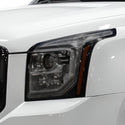 Full Headlight Taillight Precut Smoked PPF Tint Kit Film Overlay Fits GMC Yukon 2015-2020