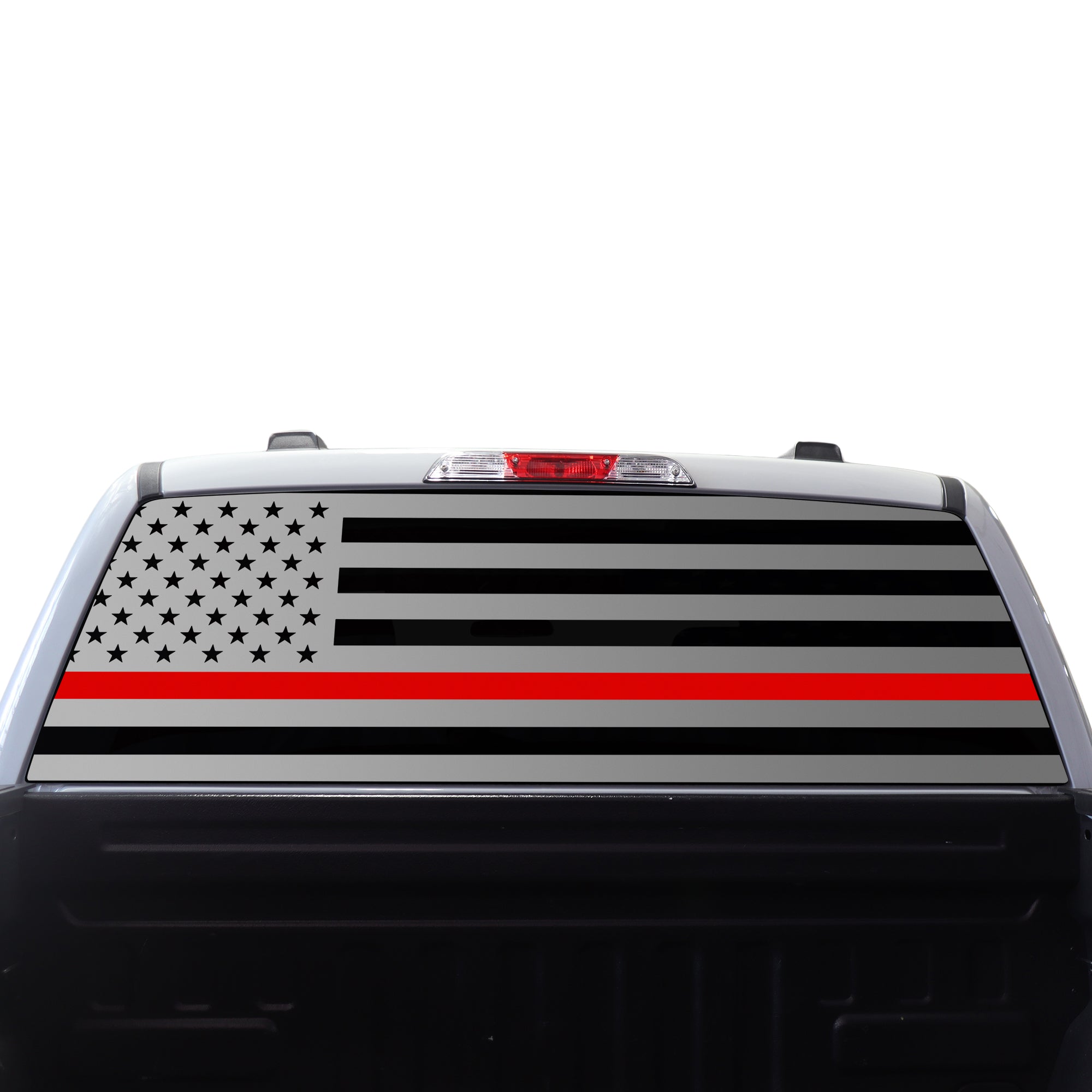 American Flag Rear Side Window Vinyl Decal Stickers Fits Ford F - 150 F150 2015 - 2025 - Bogar Tech Designs