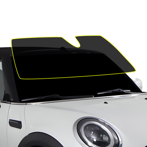 Convertible Two Rear Windows Mini Cooper 2 Door Convertible 2016+ Full Windows + Windshield Ceramic ...