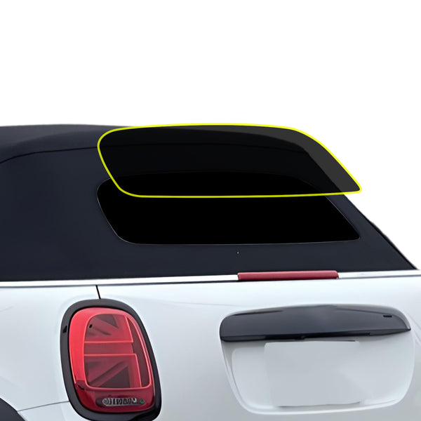 Convertible Two Rear Windows Mini Cooper 2 Door Convertible 2016+ Full Windows + Windshield Ceramic ...