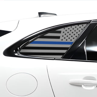 Buy thin-blue-line Quarter Window American Flag Vinyl Decal Stickers Fits Jaguar F-Pace 2017-2023