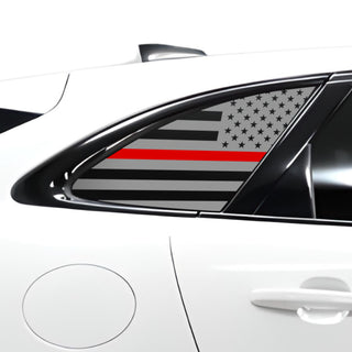 Buy thin-red-line Quarter Window American Flag Vinyl Decal Stickers Fits Jaguar F-Pace 2017-2023