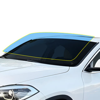 BMW X2 2018-2023 Windshield Protection Film Kit – Precut Clear PPF (Rock Chip Protection)