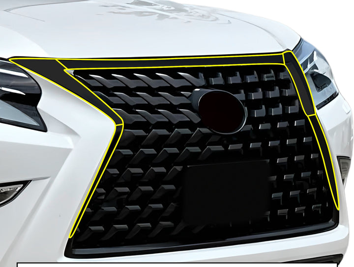 Vinyl Chrome Delete Blackout Decal Stickers Overlay Film Fits Lexus GX 2010 - 2023 - Bogar Tech Designs