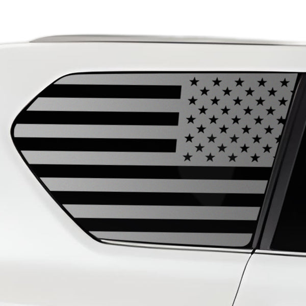 Quarter Window American Flag Vinyl Decal Stickers Fits Lexus GX 2018-2023