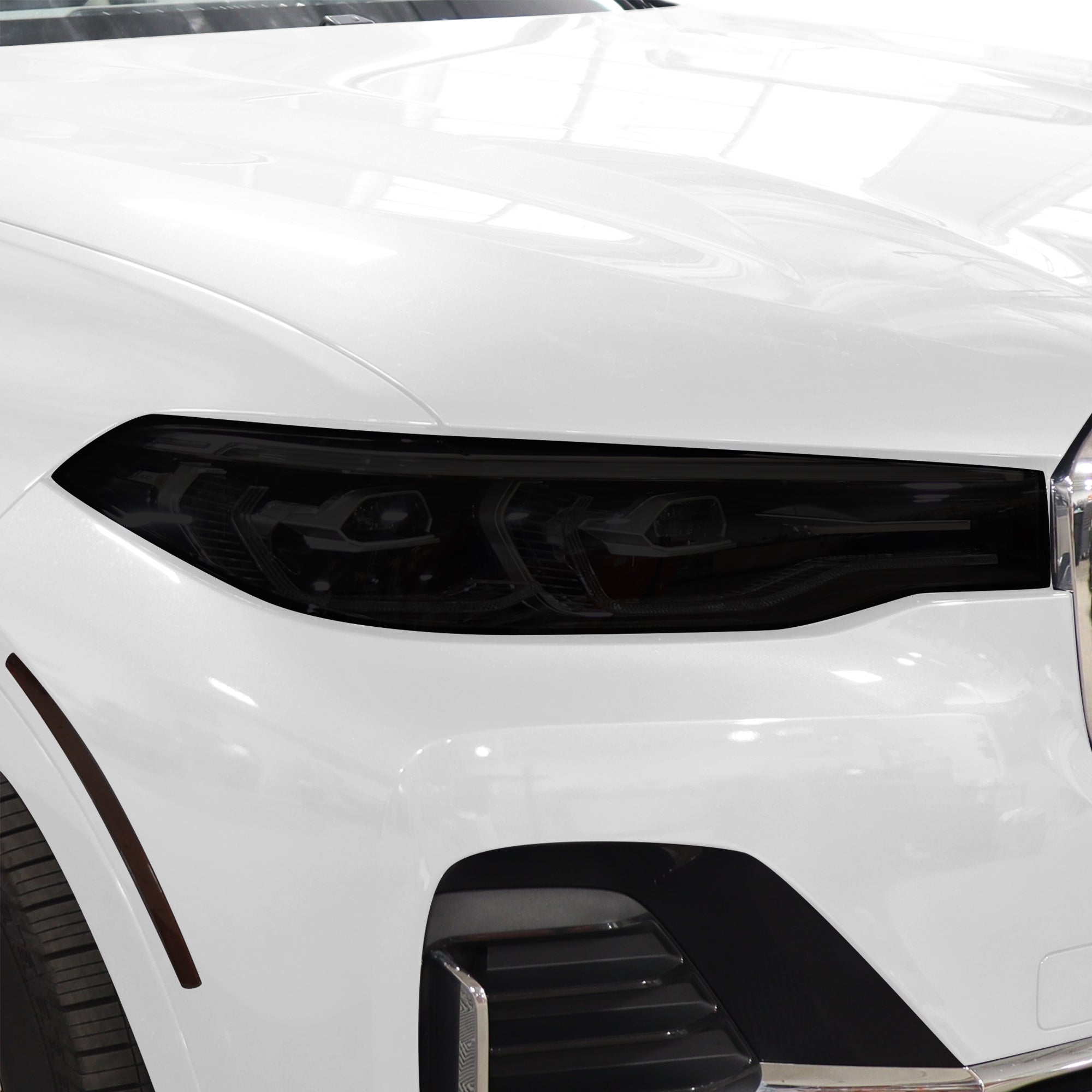 Full Headlight Taillight Precut Smoked PPF Tint Kit Film Overlay Fits BMW X7 2019 - 2022 - Bogar Tech Designs