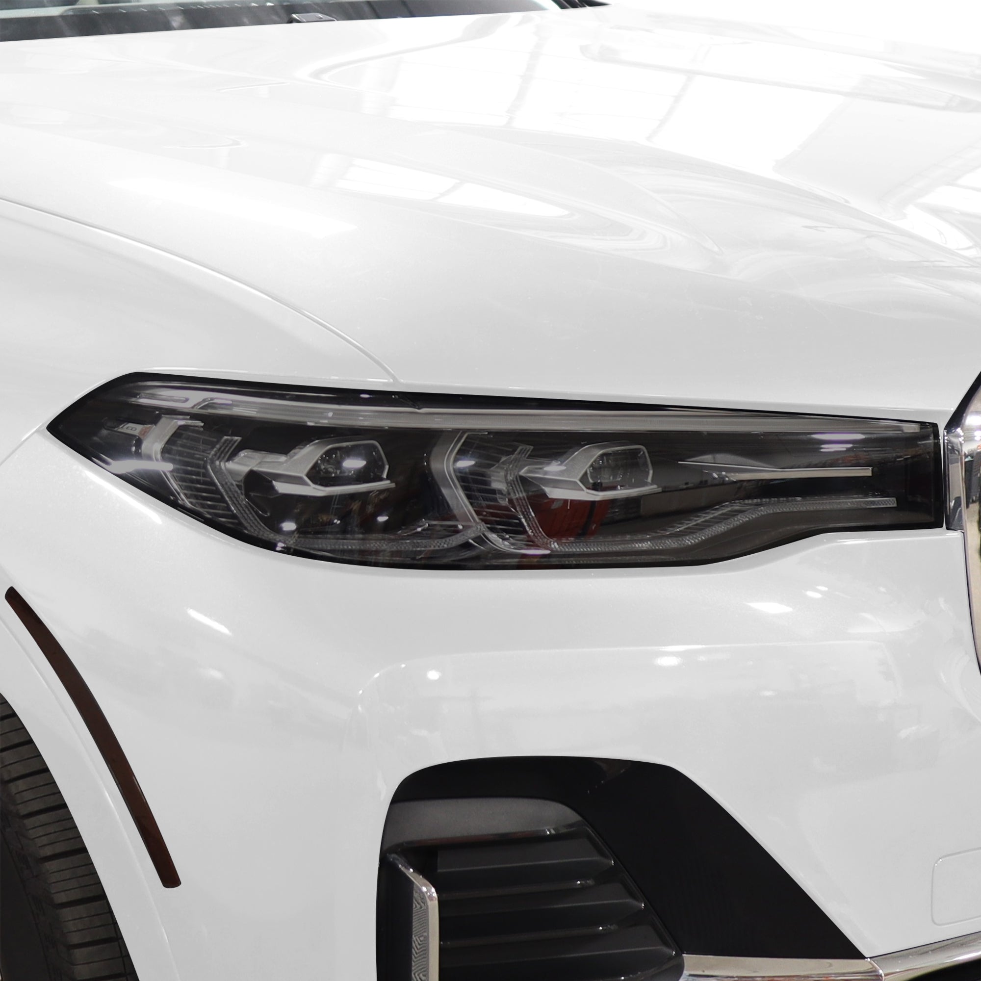 Full Headlight Taillight Precut Smoked PPF Tint Kit Film Overlay Fits BMW X7 2019 - 2022 - Bogar Tech Designs
