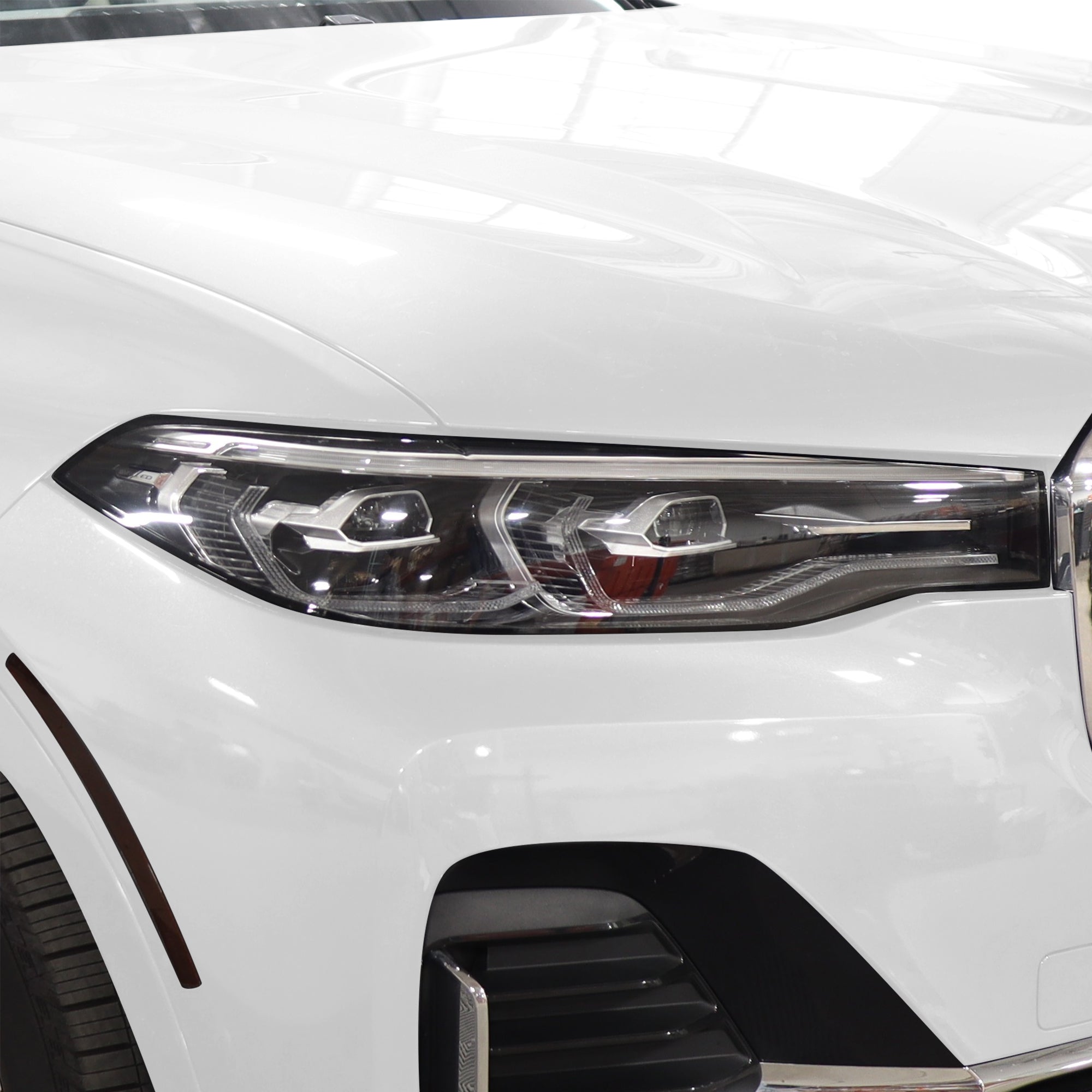 Full Headlight Taillight Precut Smoked PPF Tint Kit Film Overlay Fits BMW X7 2019 - 2022 - Bogar Tech Designs