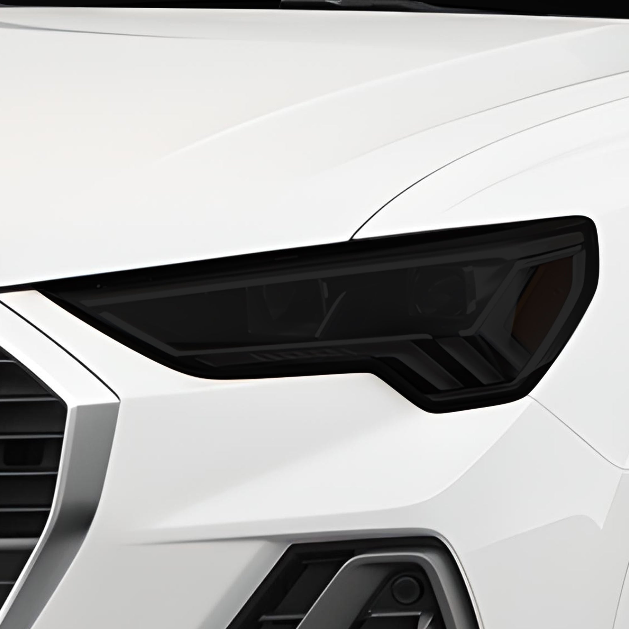 Full Headlight Taillight Precut Smoked PPF Tint Kit Film Overlay Fits Audi Q3 2019 - 2024 - Bogar Tech Designs