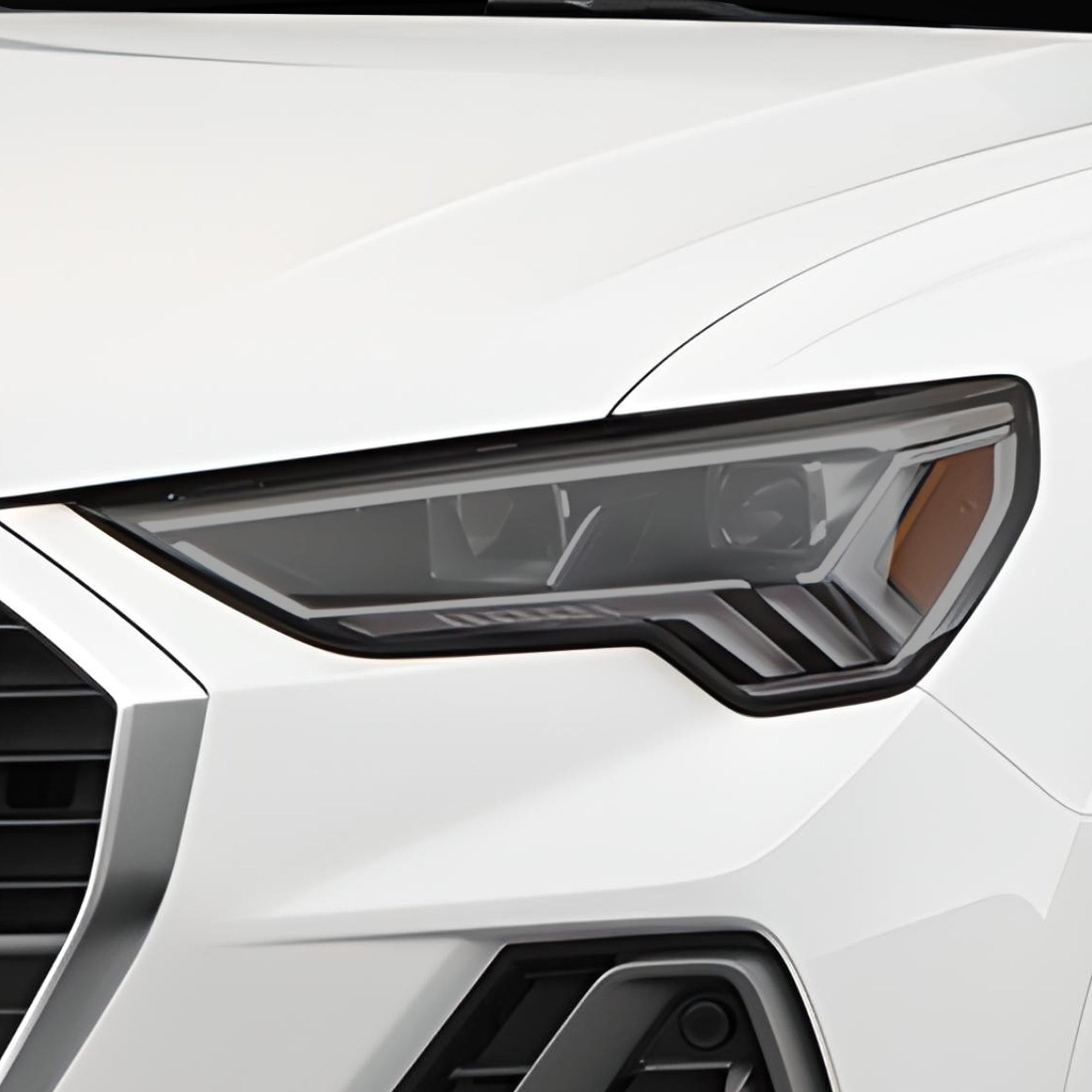 Full Headlight Taillight Precut Smoked PPF Tint Kit Film Overlay Fits Audi Q3 2019 - 2024 - Bogar Tech Designs