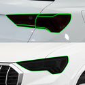 Full Headlight Taillight Precut Smoked PPF Tint Kit Film Overlay Fits Audi Q3 2019-2024