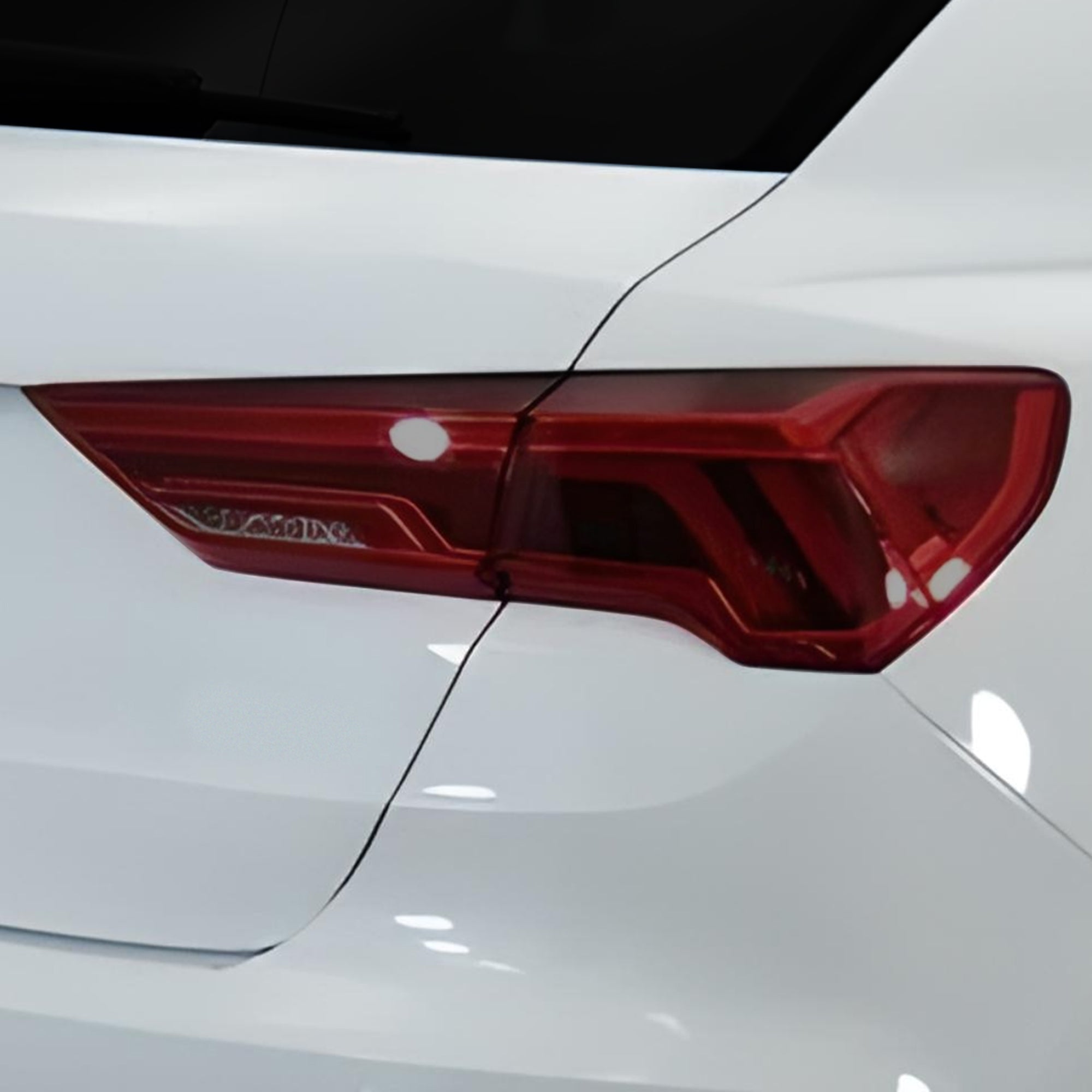 Full Headlight Taillight Precut Smoked PPF Tint Kit Film Overlay Fits Audi Q3 2019 - 2024 - Bogar Tech Designs