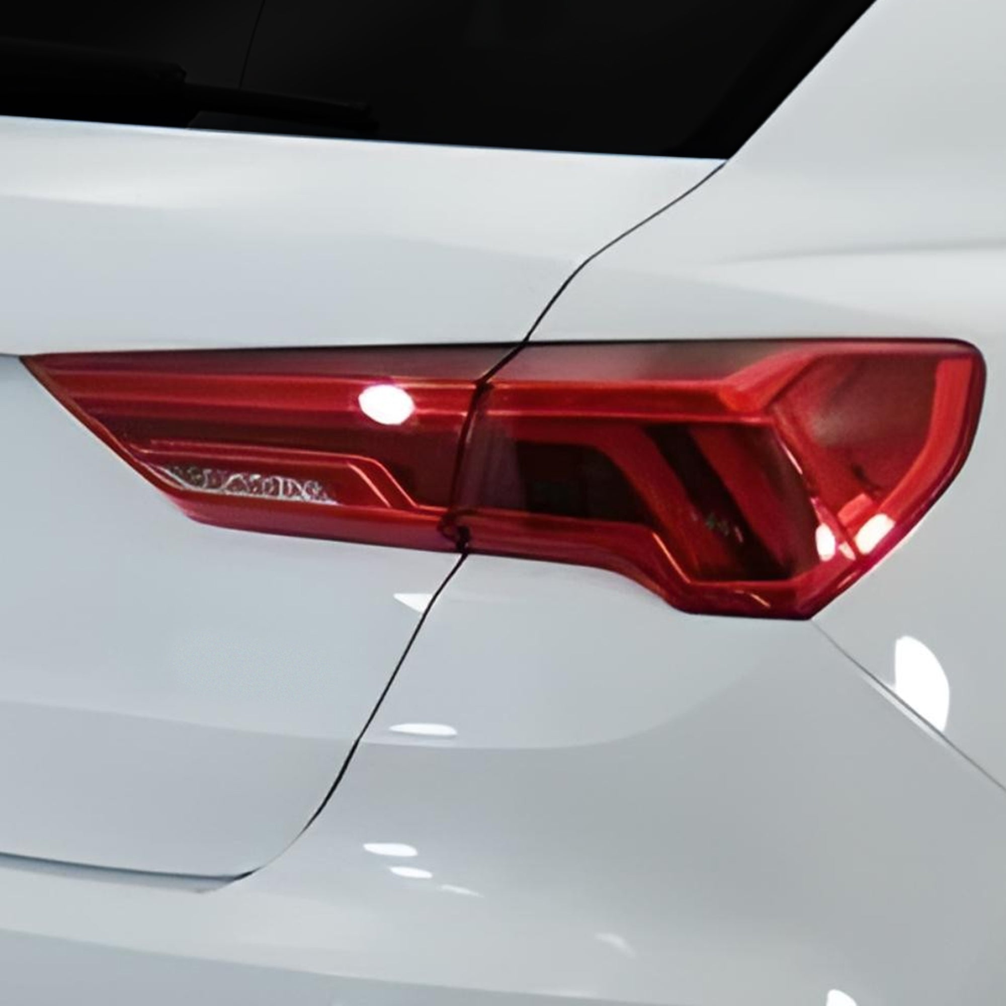 Full Headlight Taillight Precut Smoked PPF Tint Kit Film Overlay Fits Audi Q3 2019 - 2024 - Bogar Tech Designs