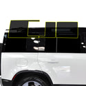 For Land Rover Defender 110 2020+ Premium Nano Ceramic Precut Window Tint Film Kit Front Rear Windows Windshield